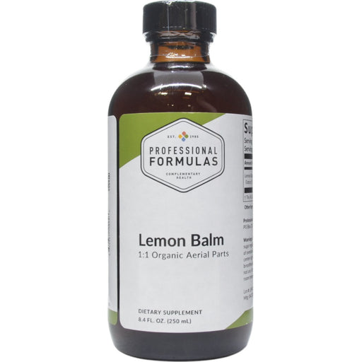 Professional Formulas Lemon Balm (Melissa officinalis), 8.4 oz, front of bottle