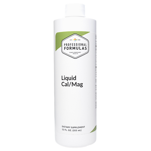 Professional Formulas Liquid Cal-Mag, 12 oz, front of bottle