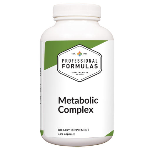 Professional Formulas Metabolic Complex, 180 capsules, front of bottle