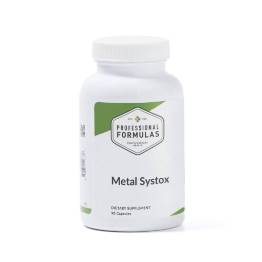 Professional Formulas Metal Systox, 90 capsules, front of bottle