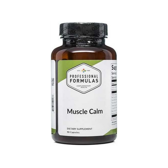 Professional Formulas Muscle Calm, 90 capsules, front of bottle