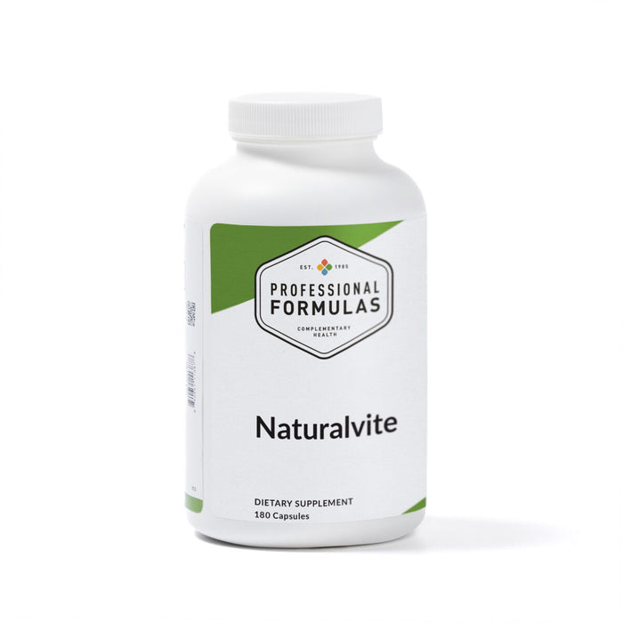 Professional Formulas Naturalvite, 60 capsules, alternate front view
