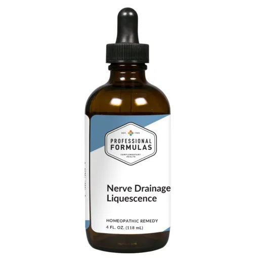 Professional Formulas Nerve Drainage Liquescence, 4 oz, front of bottle