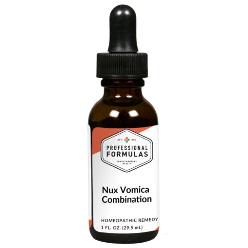Professional Formulas Nux Vomica Combination, 1 oz, front of bottle