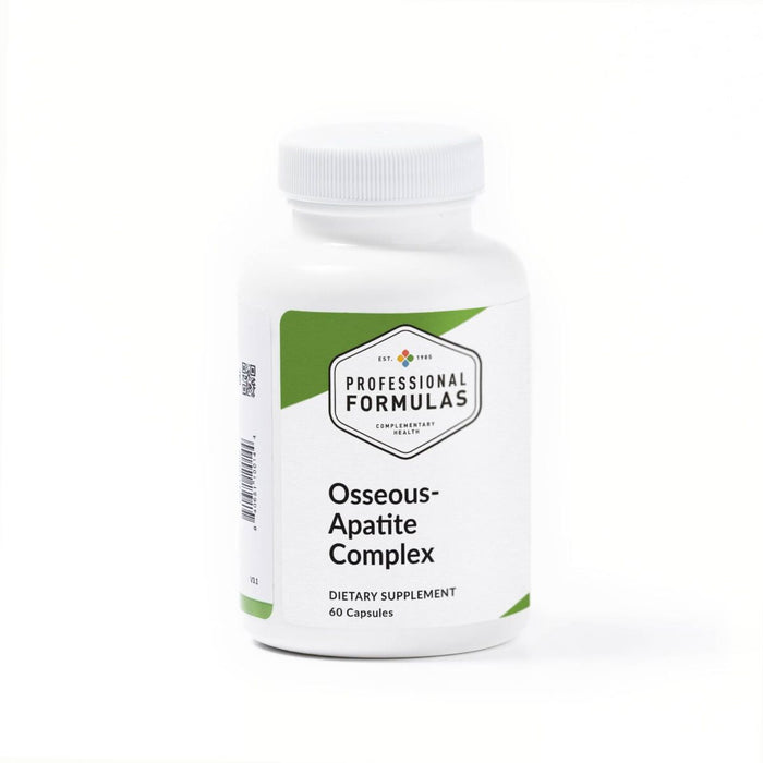 Professional Formulas Osseous-Apatite Complex, 60 capsules, front of bottle