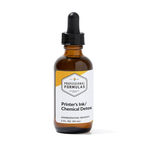 Professional Formulas Printer’s Ink/Chemical Detox, 2 oz, front of bottle