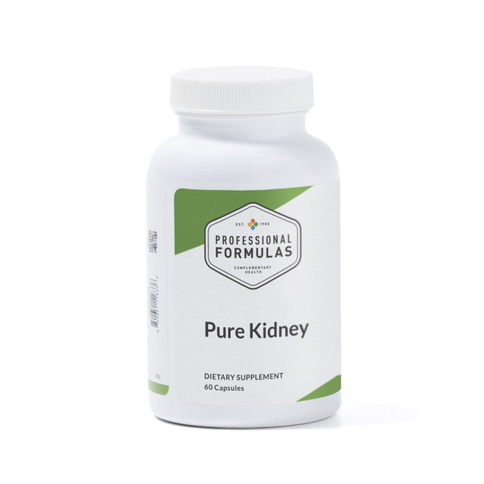 Professional Formulas Pure Kidney, 60 capsules, front of bottle