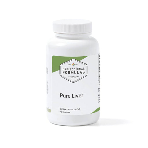 Professional Formulas Pure Liver, 90 capsules, front of bottle