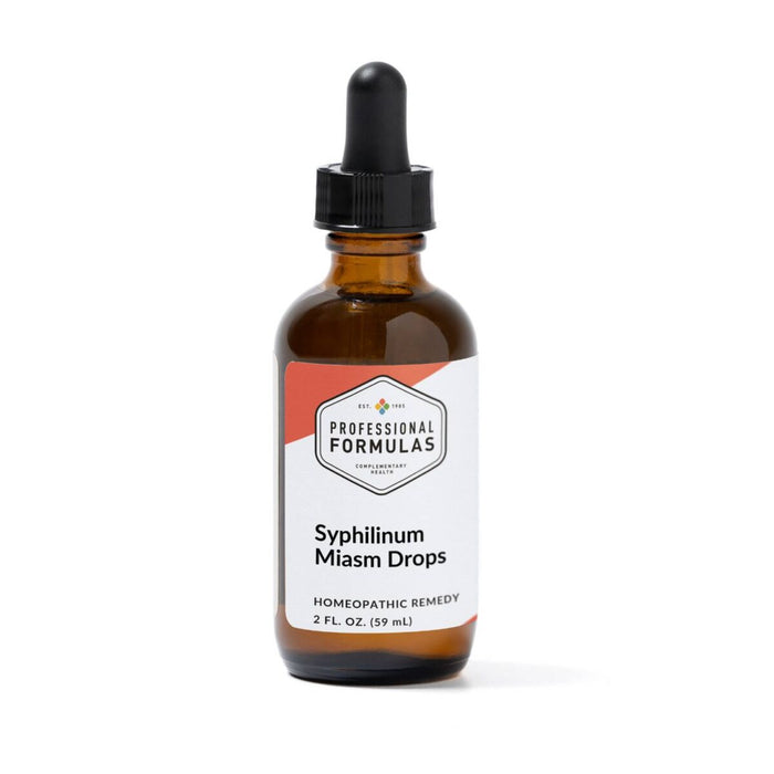 Professional Formulas Syphilinum Miasm Drops, 2 oz, front of bottle