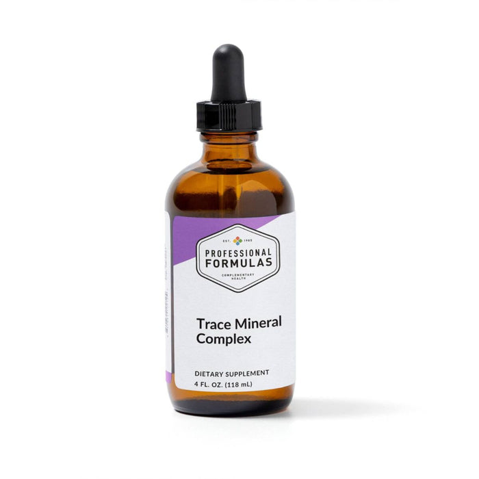 Professional Formulas Trace Mineral Complex, 4 oz, front of bottle