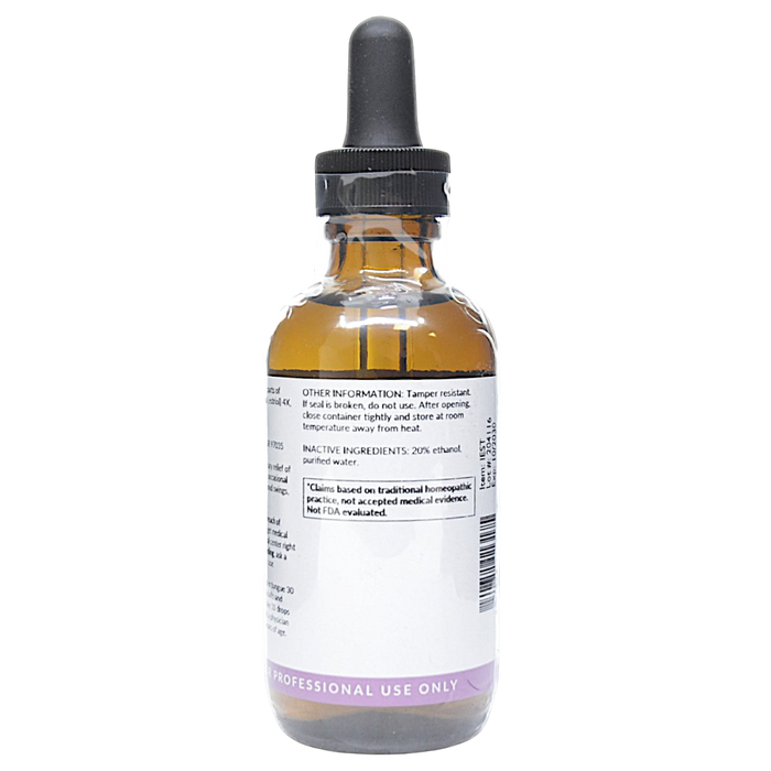 Professional Formulas Tri-Estrogen 2 oz directions and inactive ingredients label