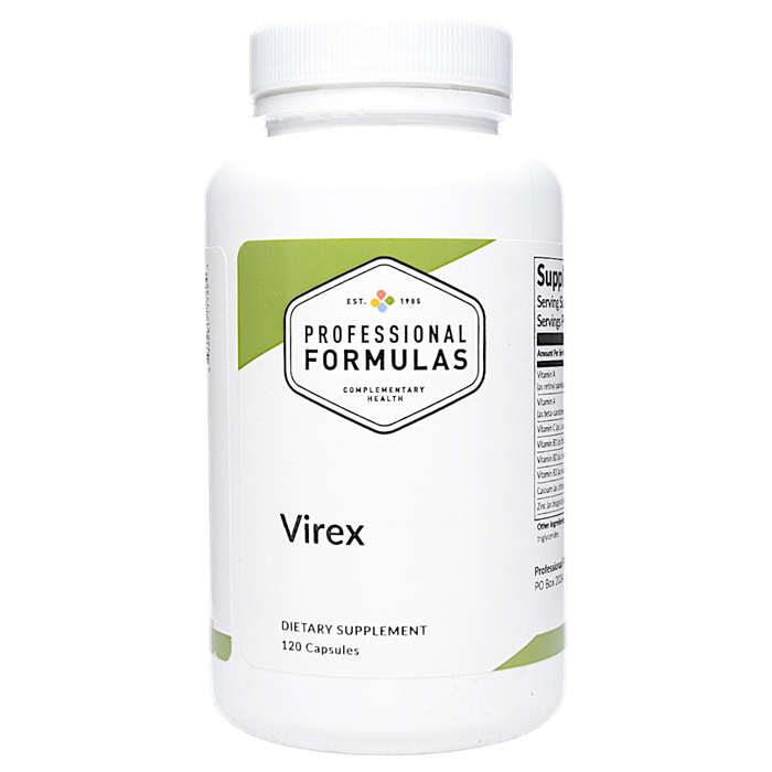 Professional Formulas Virex, 120 capsules, front of bottle