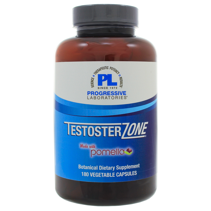 Progressive Labs TestosterZone, 180 capsules, front of bottle