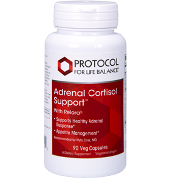 Protocol For Life Balance, Adrenal Cortisol Support 90 veg capsules
