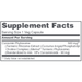 Protocol for Life Balance Curcumin PC with Meriva 60 capsules supplement facts label