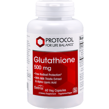 Protocol For Life Balance, Glutathione 500 mg 60 vcaps