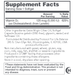 Protocol for Life Balance High Potency Vitamin D3 5,000 IU 30 softgels supplement facts label