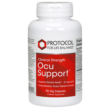 Protocol for Life Balance Ocu Support, 90 capsules, front of bottle
