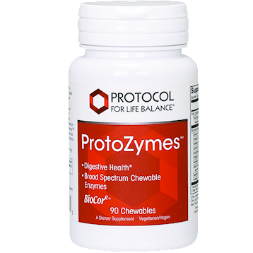 Protocol For Life Balance, ProtoZymes 90 chewables