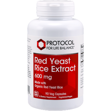 Protocol for Life Balance Red Yeast Rice Extract 600 mg 90 veg capsules