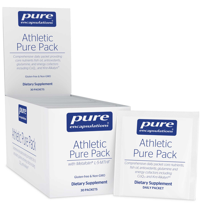 Pure Encapsulations Athletic Pure Pack, 30 packets, front of box