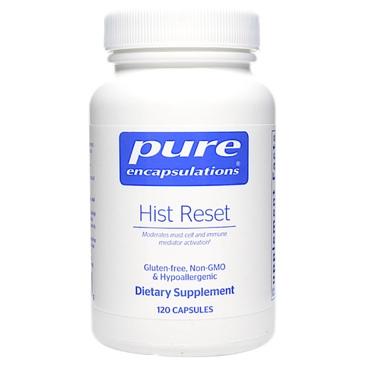 Pure Encapsulations Hist Reset, 120 capsules, front of bottle
