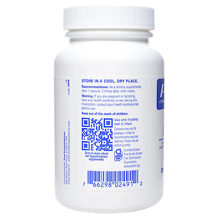 Pure Encapsulations Inositol Complex 60 capsules suggested use label