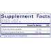 Supplement Facts label for Lithium (Orotate) 5 mg by Pure Encapsulations