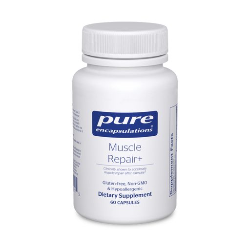 Pure Encapsulations Muscle Repair+, 60 capsules, front of bottle