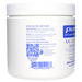Pure Encapsulations NAC + Glycine Powder 5.6 oz suggested use label