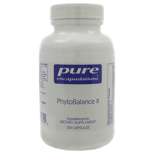 Pure Encapsulations PhytoBalance II, 120 capsules, front of bottle