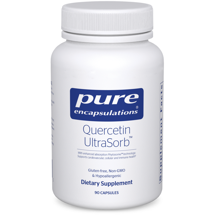Pure Encapsulations Quercetin UltraSorb, 90 capsules, front of bottle