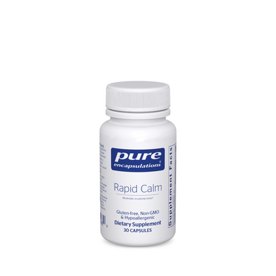 Pure Encapsulations Rapid Calm, 30 capsules, front of bottle