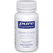 Pure Encapsulations Vitamin D3 & K2, 60 capsules, front of bottle