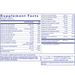 Women's Nutrients 60 caps by Pure Encapsulations, Supplement Facts label