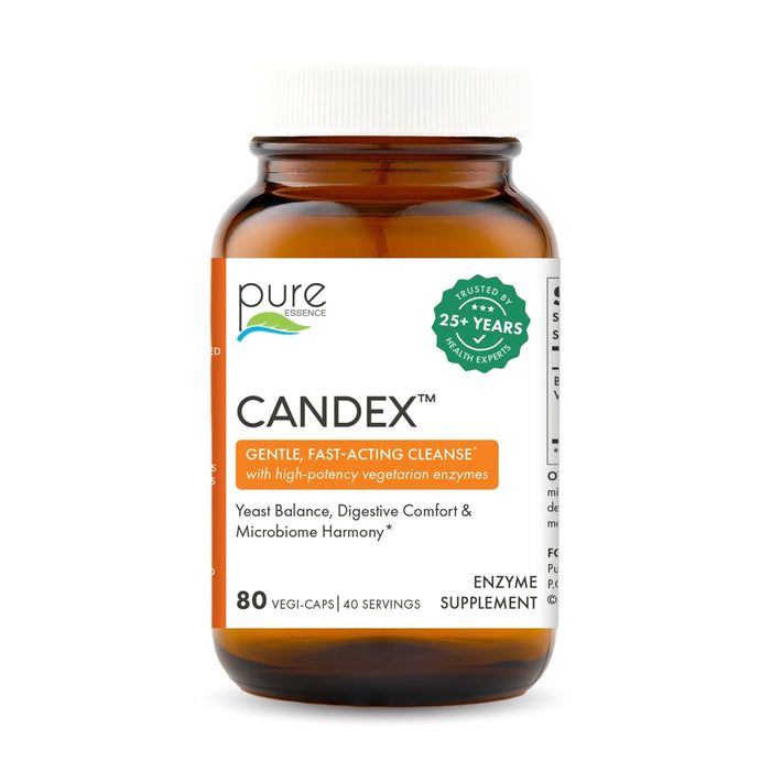 Pure Essence Candex, 80 capsules, front of bottle