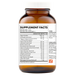 Pure Essence Energy Plus 120 tablets supplement facts label