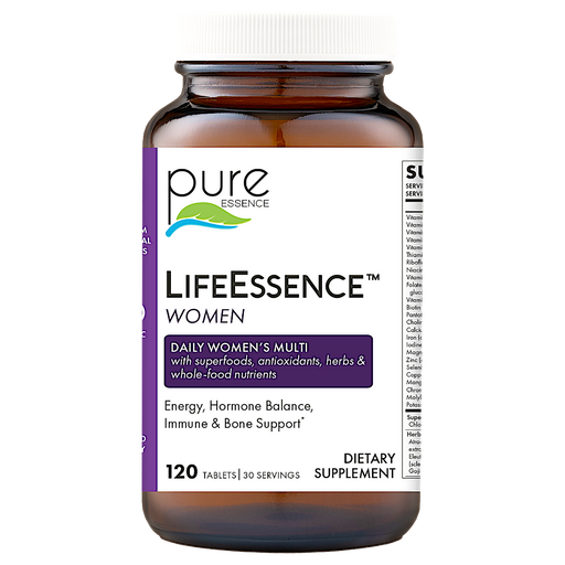Pure Essence LifeEssence Women Multivitamin, 120 tablets, front of bottle