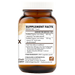MyPure Lion’s Mane 4X 60 capsules by Pure Essence, side label