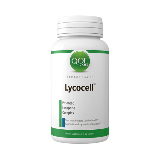 QOL Labs LycoCell, 60 softgels, front of bottle