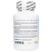 Bottle with directions on a white background