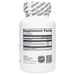 Bottle with supplement facts label on a white background