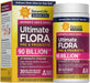 Renew Life Ultimate Flora Women's Care 90 Billion, 30 capsules, front of box and bottle