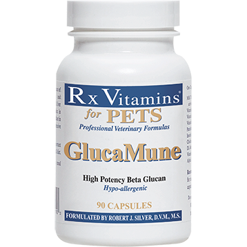 Rx Vitamins for Pets GlucaMune, 90 capsules, front of bottle