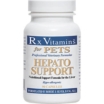 Rx Vitamins for Pets Hepato Support, 90 capsules, front of bottle