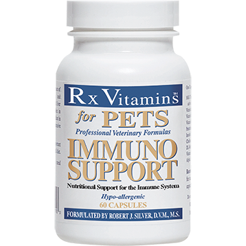 Rx Vitamins for Pets Immuno Support, 60 capsules, front of bottle
