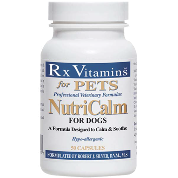Rx Vitamins for Pets NutriCalm for Dogs, 50 capsules, front of bottle