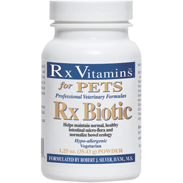 Rx Vitamins for Pets Rx Biotic, 1.25 oz, front of bottle