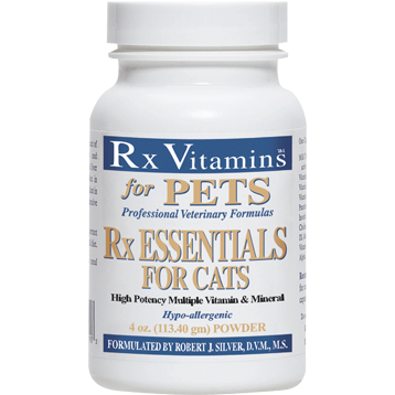 Rx Vitamins for Pets Rx Essentials for Cats, 4 oz, front of bottle