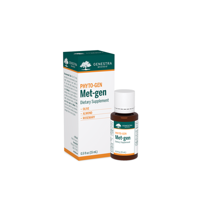 Seroyal Genestra Met-gen, 0.5 fl oz, front of bottle